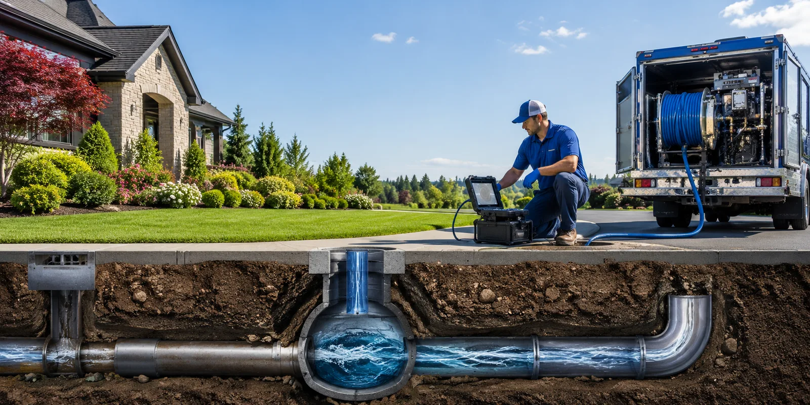 Drainage restoration information for Flensburg, MN